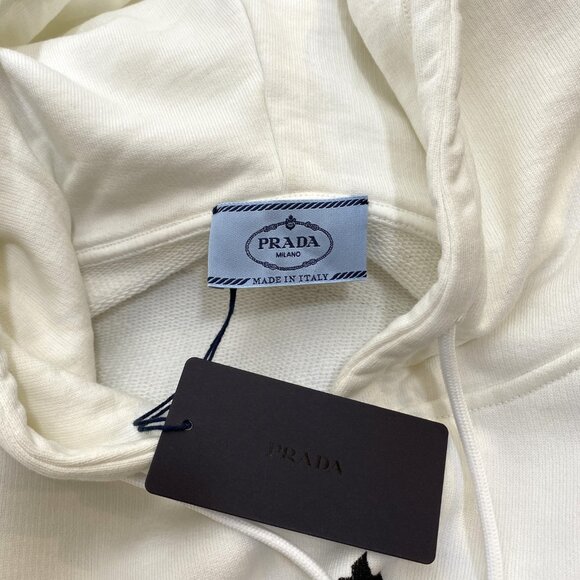 PRADA Raf Simons White Panorama Hoodie - Picture 10 of 11